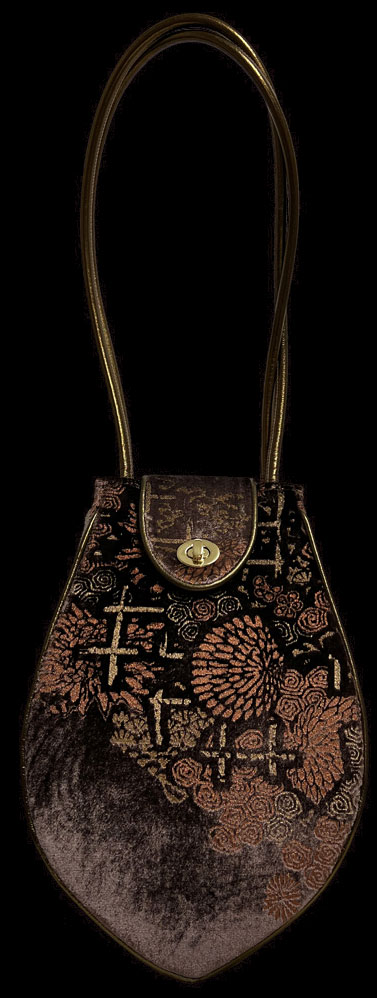 Fortuny Moretta printed velvet bag